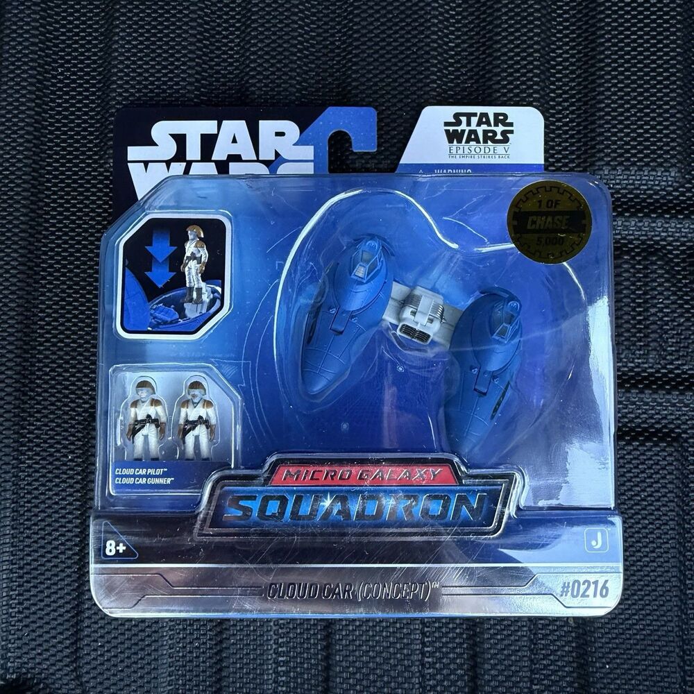 Star Wars Micro Galaxy Squadron Cloud Car Concept Series 10 #0216 1/5,000 Chase